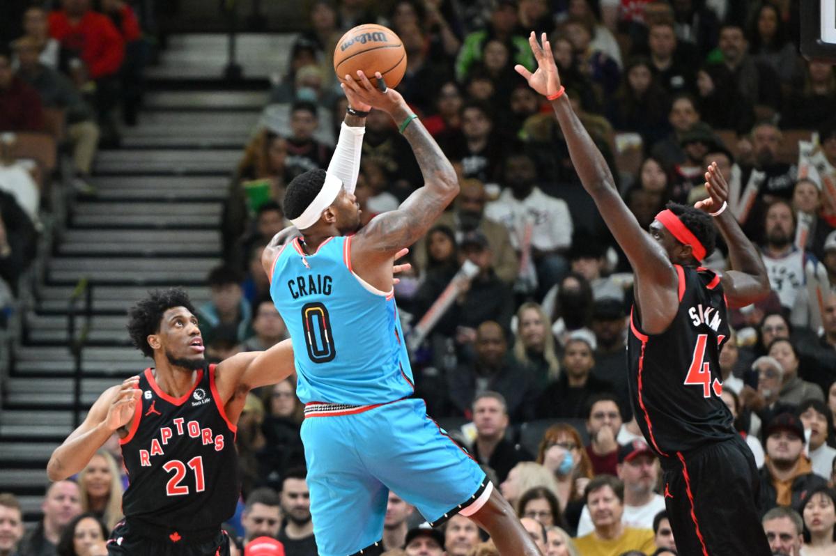 F Torrey Craig will have expanded minutes after three forwards on the roster were traded away before the deadline. 